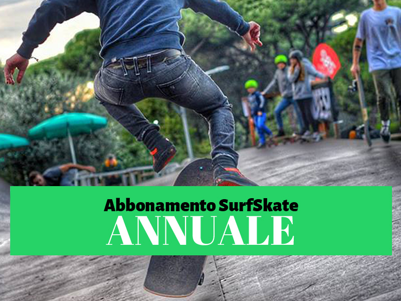 Abbonamento annuale Surf Skate